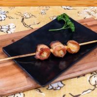 Bacon Wrapped Quail Eggs · 