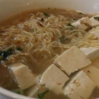 Big Bowl Noodle Soup · New. Spicy. Egg noodle in chicken broth with bean sprouts, scallions, and crushed peanuts wi...