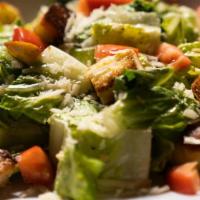 Caesar Salad · Romaine Lettuce, Tomatoes, Parmesan, Croutons & Homemade Caesar Dressing