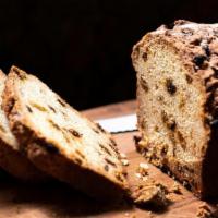 Loaf Of Soda Bread · Soda bread with raisins.