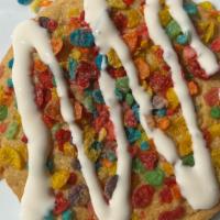 Fruity Pebbles Cookie · Yabba Dabba Delicious!  Fruity Pebbles Cookies are soft, chewy, colorful, and full of flavor...