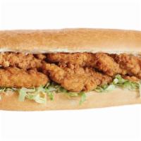 Crispy Chicken · New. Breaded chicken with lettuce and mayo. 1050-1100 cal.