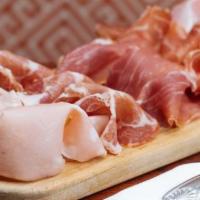 Affettati Misti · Chef's daily selection of three house cured meats.