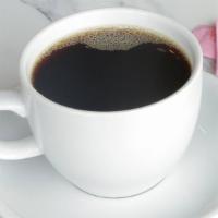 Coffee · Fresh-brewed coffee using locally-roasted beans.
