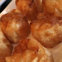 Pan Fried Shumai · Steamed or Fried shrimp dumpling.