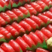F: Tuna Sushi Platter 50 Pcs · 50 pcs Tuna Nigiri