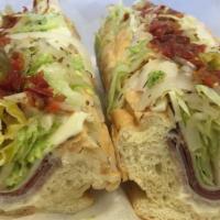 Turkey, Provolone · Add any toppings