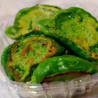 Vegetable Dumplings (7) · 7 pieces, Homemade dough that is hand rolled and hand wrapped each pleat done individually f...
