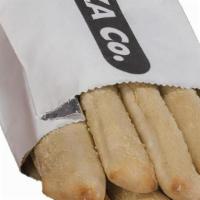 Bread Sticks · 8 - piece Breadsticks with Garlic Butter and Parmesan Cheese
