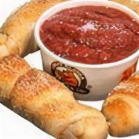 Pepperoni Rollers · 4 - piece Pepperoni Rollers stuffed with Mozzarella Cheese and Pepperoni brushed with Garlic...