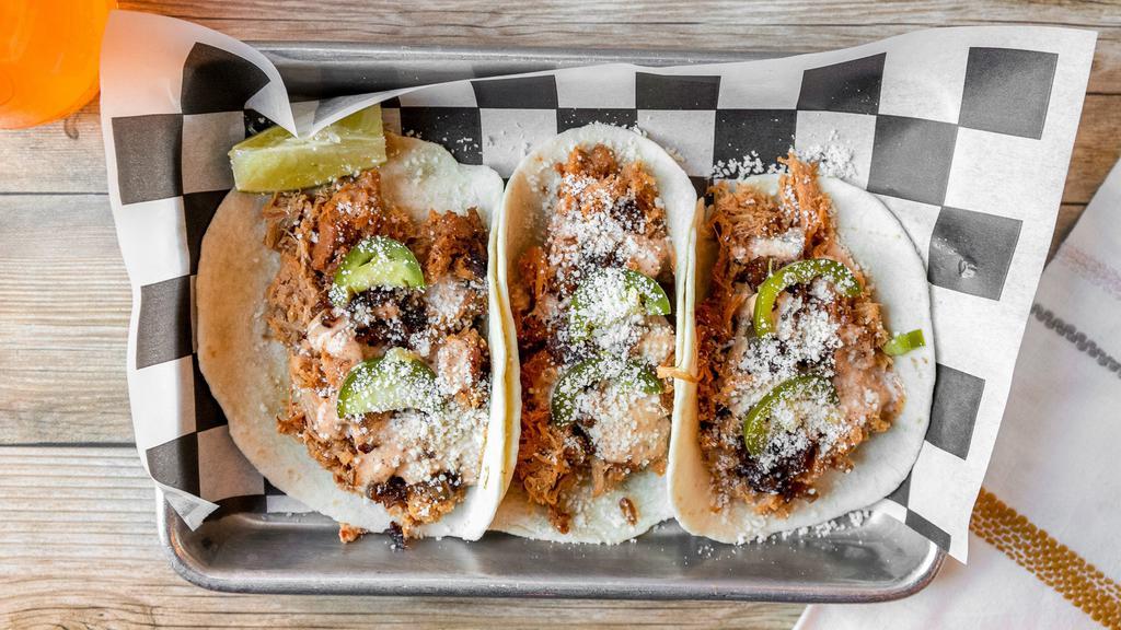 Street Taco (Single) · Served with your choice of meat and fresh, daily house made toppings.