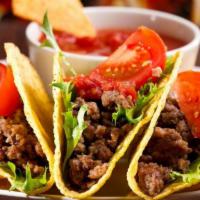 Tacos Alambre (3 Pieces) · Choice of either chicken or steak with bacon