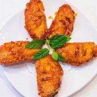 Sweet & Spicy Fried Chicken Wing 甜辣炸鸡翅 · Hot & Spicy.