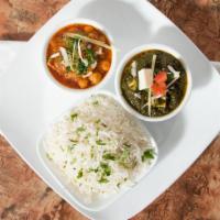 Lunch Special'S · Choice of Two Entree's Comes with Rice and Naan