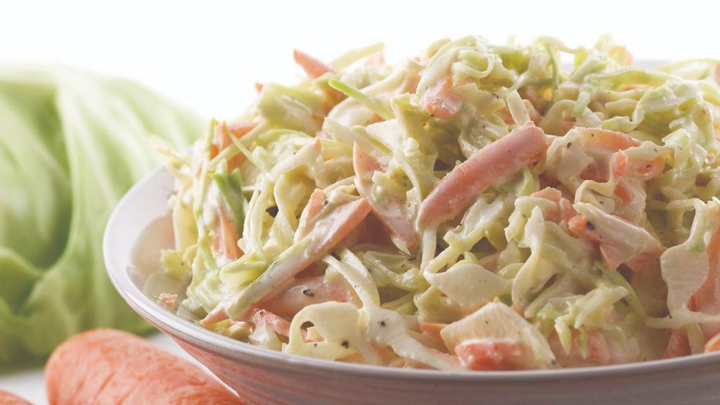 Cole Slaw · Our Classic Cole Slaw with shredded green cabbage, carrots and creamy dressing