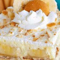 Banana Pudding · Creamy banana pudding with overload of cookies and bananas in every bite jars are 16 oz.