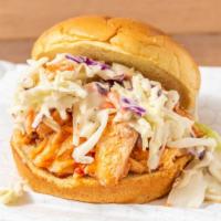 Slaw Sandwiches · Served with Seasoned Fries
