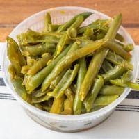 Side String Beans · Fresh Green Beans seasoned to perfection. (Vegan)