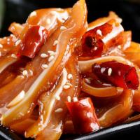 Chilled Spicy Pig Ears · Hot and spicy.