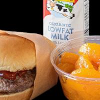 100% Grass-Fed, Organic Beef Hamburger Kid’S Meal · 