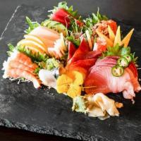 Sashimi Combination (28) · Consuming raw or undercooked meats, poultry, seafood, shellfish, or eggs may increase your r...