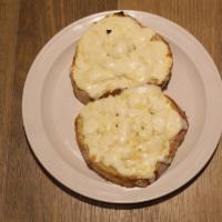 Garlic & Melted Mozzarella Bread · 