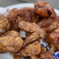 Fry Chicken · Cooked in oil.