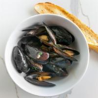 Mussels · Sauteed mussels, with garlic choice of red sauce, or white sauce served with
toasted Italian...