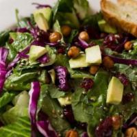 Gluten Free House Salad · Mixed greens, shredded carrot, cucumber, diced tomato.