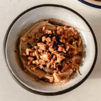 Chicken Liver · Chicken liver mousse is  served chilled with cipollini onions cooked down with balsamic vine...