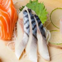 (Ap) Sashimi Appetizer · 5 pieces fresh sashimi choice of sushi chef. Piece of fish.