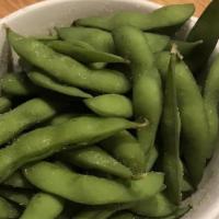 (Ap) Edamame · Boiled green soybean with light salt.