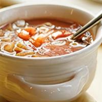 Vegetarian Soup Du Jour · Roasted Tomato & Lentil