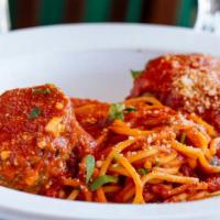 Spaghetti Meatballs · Add something Italian to your family dinner. Serve spaghetti and meatballs in a San Marzano ...