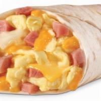 Ham · Eggs, ham, potatoes or beans. Comes with: cheese and sour cream. Your choice of salsa.