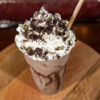 Cookies & Cream Frappe · Rich cookies and cream blended with Colombian coffee and milk topped with whipped cream and ...