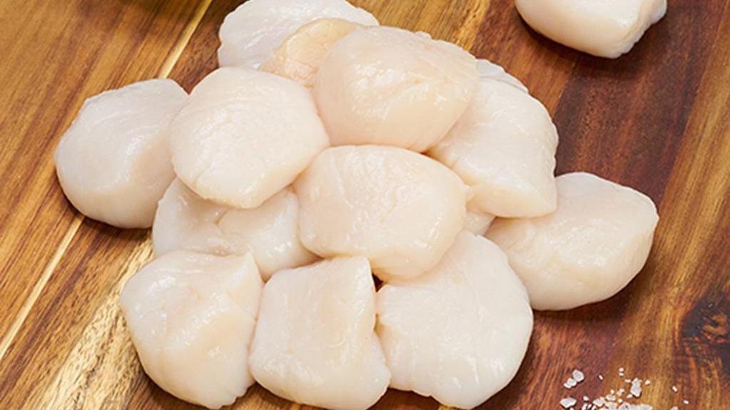 1 Lb. Sea Scallops · 1 LB. Fresh Sea Scallops lightly battered and fried to a golden crisp.