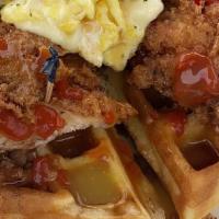 Chicken & Waffles · This Item only comes with 2 eggs only!! And Signature Sauce