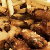 Chicken Wing And Fries · Fresh Crispy Wing Dings Cooked to Order