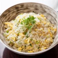 Crab Fried Rice · Wok scrambled eggs, cilantro.