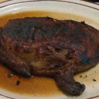 Cajun Style Pork Chops · 3 broiled pork chops with Cajun seasoning and garlic, served with 2 vegetables.