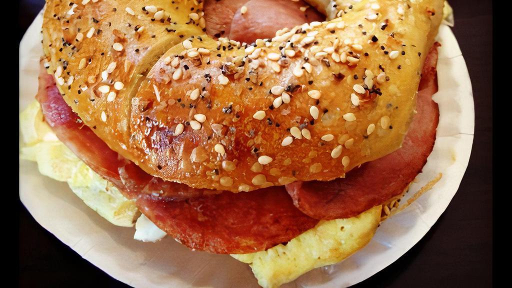 Pork Roll, Egg & Cheese · Dietz and Watson pork roll and american cheese on your choise of bread