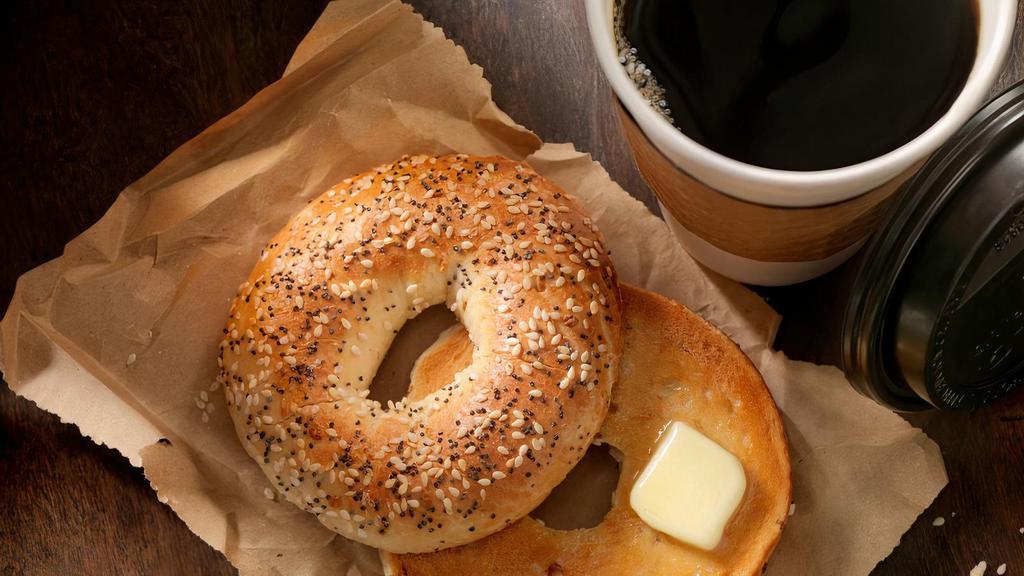 Bagel With Butter · Fresh Bagel With Butter