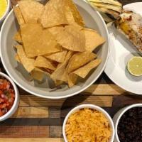 Sides/Apps  · Chips & Dips, Rice & Beans, & Other Mexican Sides