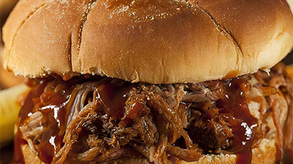 Smoked Bbq Pulled Pork · Choice pork roast is simmered until fork tender in our sweet Southern style sauce. Simply use two forks to pull and the meat will fall apart, making it ideal for BBQ Pulled Pork Sandwiches.

One portion is built to feed one person with a hearty appetite or two lighter eaters, such as children.

Instructions & Tips

Slow Cooker: 4-12 Hrs Low (make sure your slow cooker is between a quarter to three quarters filled, any less the sauce will burn and any more the meal may not cook in time)

Pressure Cooker: 30 to 45 minutes

Suggested Side: Creamy Garlic Mashed Potatoes or Mac & 3 Cheese

Disclaimer: All meals are produced in a kitchen that contains allergens including but not limited to wheat, soy, dairy and shellfish.
