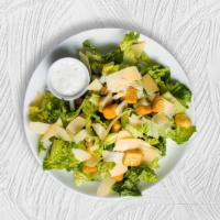 Classic Caesar Salad  · (Vegetarian) Romaine lettuce, house croutons, and parmesan cheese tossed with Caesar dressing.