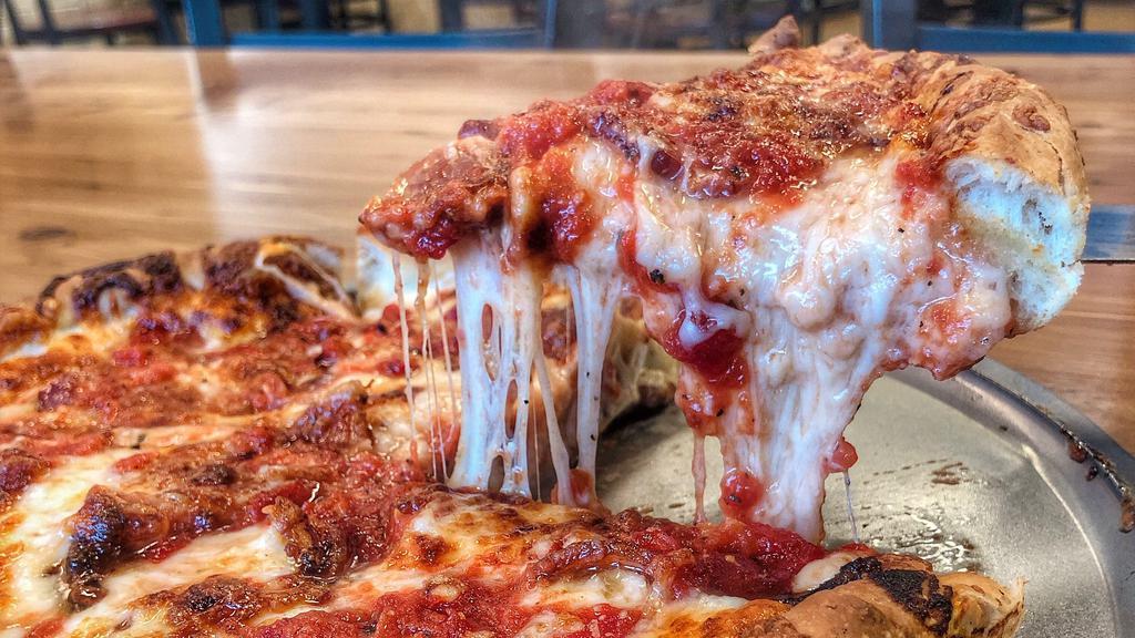 Deep Dish Pizza (Small) · We've handcrafted our deep dish pizza with the finest and freshest ingredients. The pizza dough is a special recipe made by our chef daily with a carefully picked blend of cheeses and our sauce made from san marzano tomatoes.