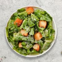 Caesar Ceaser Salad · Lettuce, croutons, Parmesan and Caesar dressing.