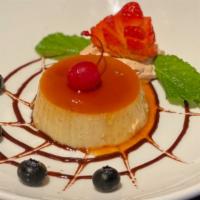Flan · One of the most popular Mexican desserts. traditional caramel custard