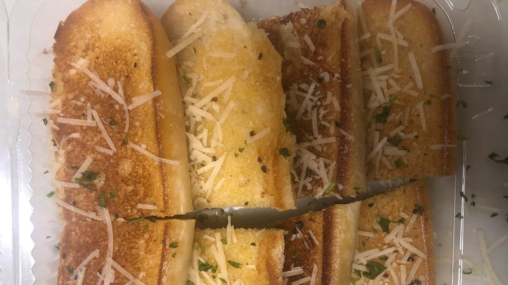 Little Chef Homemade Garlic Bread · Fresh Homemade Garlic bread, you can order Garlic bread by its self or with salads soups or entrees. its one or my favorites!!